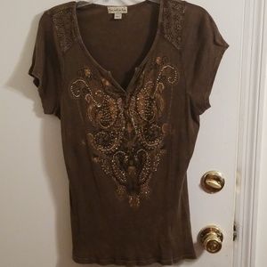 Bling women's top